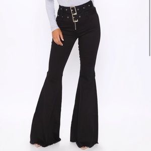 Long Flare Jeans